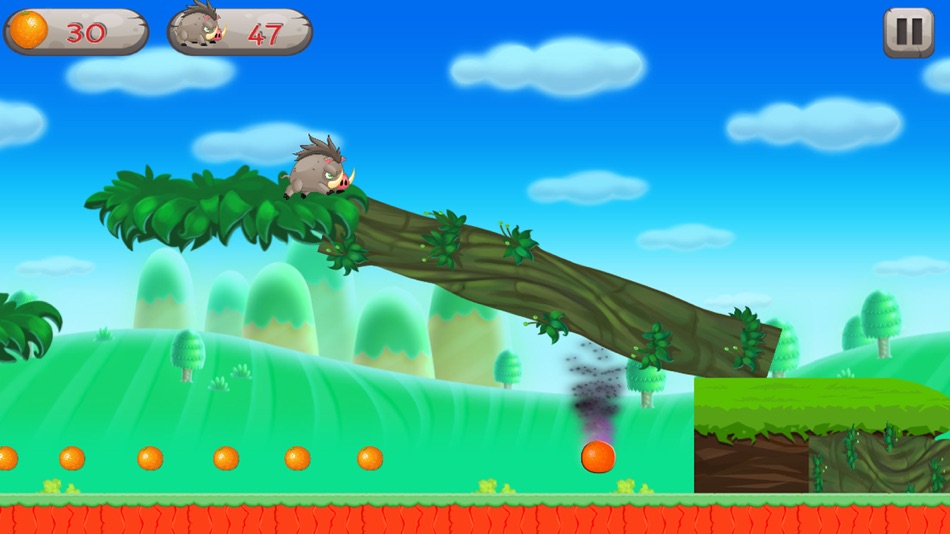 #3. Super Pigwild Running Adventune (iOS) By: Thanin Setrin