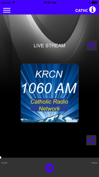 Screenshot 1 of CATHOLIC RADIO NETWORK 1060 AM App