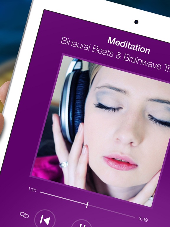 Screenshot #5 pour Binaural Beats Meditation Studio & Brainwave Mind