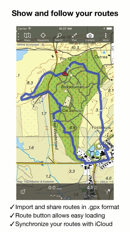 Topo GPS Netherlands