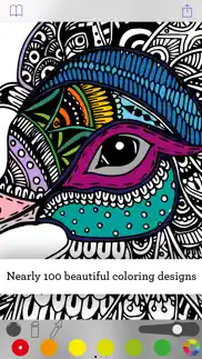 How to cancel & delete contour color - coloring app 2