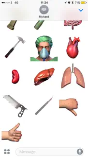 surgeon simulator stickers iphone screenshot 3