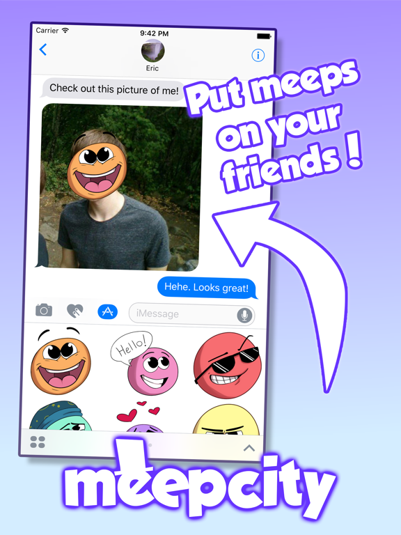 Screenshot #5 pour MeepCity Stickers