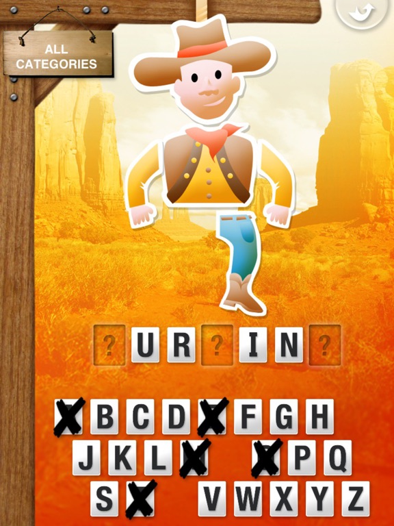 Hangman for kids HD - Classic game in 5 languagesのおすすめ画像1