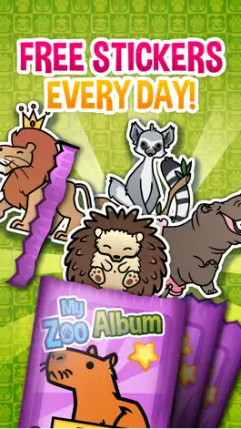 Game screenshot My Zoo Album - Collect and Trade Animal Stickers! apk