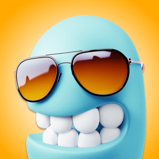 BlueMoji - 3D Emoji Stickers icon