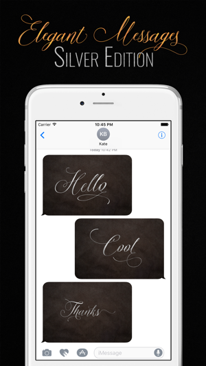 Elegant Messages Silver