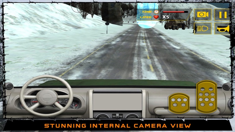US Army Truck Driver Battle 3D- Driving Car in War screenshot-3