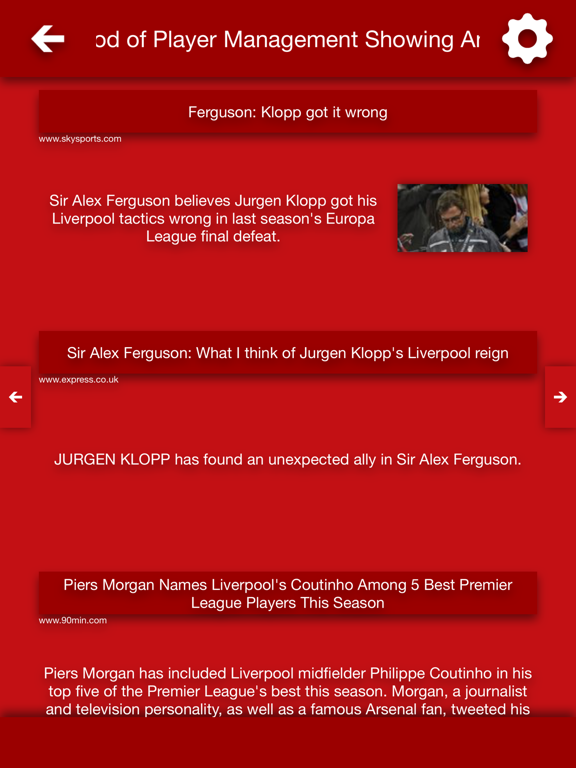 Screenshot #6 pour All The News - Liverpool FC Edition