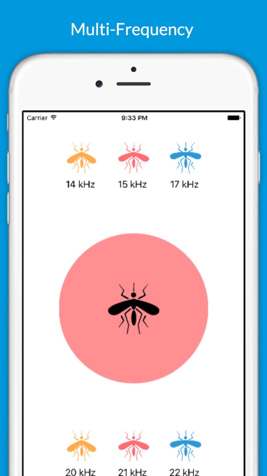 #2. Anti Mosquito - multi-frequency sonic repeller (iOS) Podle: Andrey Fetisov