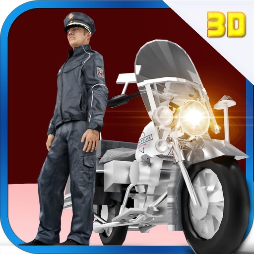 Police Warden Motorbike Simulator & Rider Sim icon