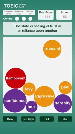 Game screenshot TOEIC Words Game mod apk