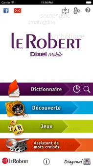 Dictionnaire DIXEL Mobile iphone resimleri 1