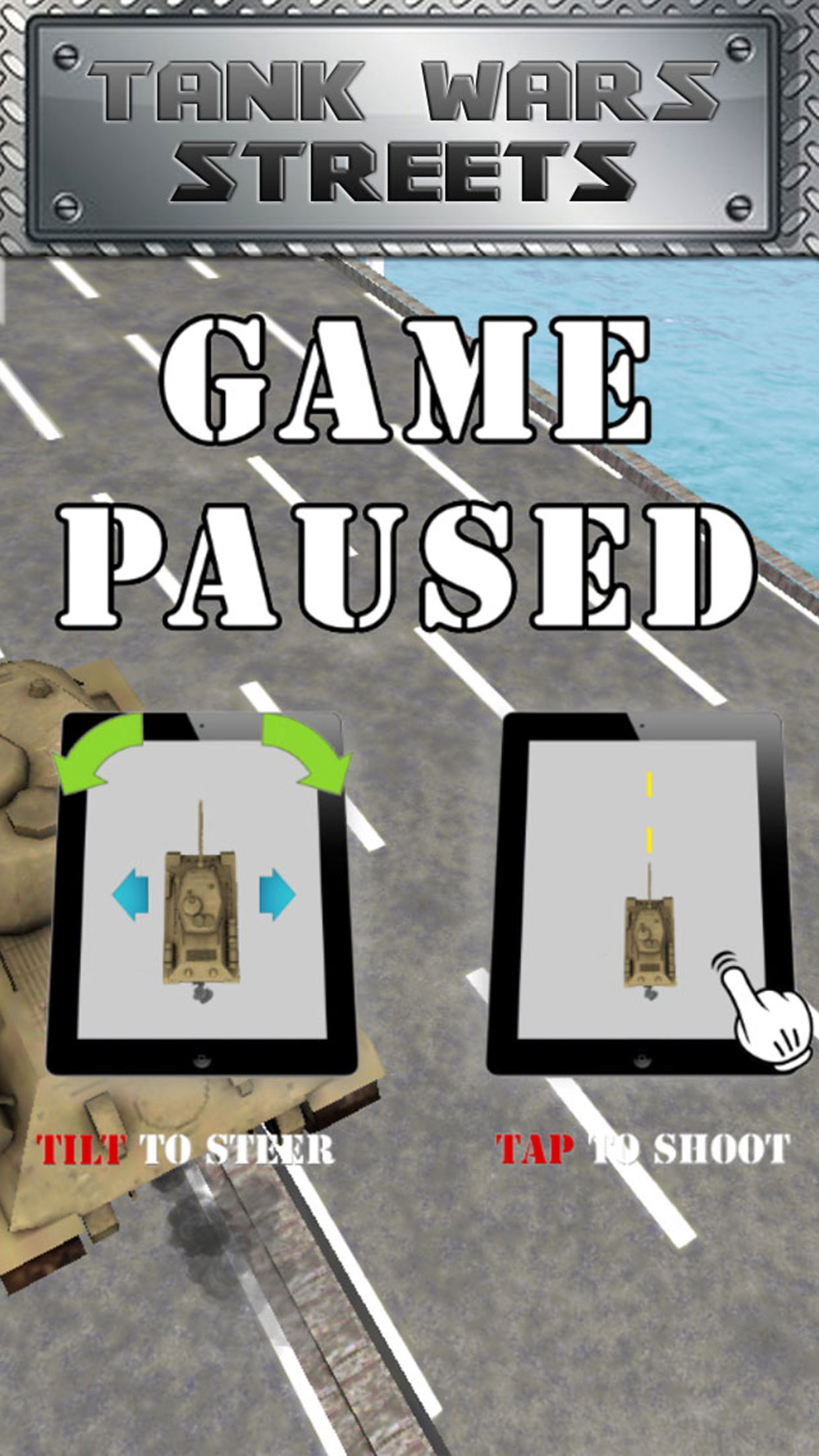Battle Tank - Street Wars Free screenshot 4