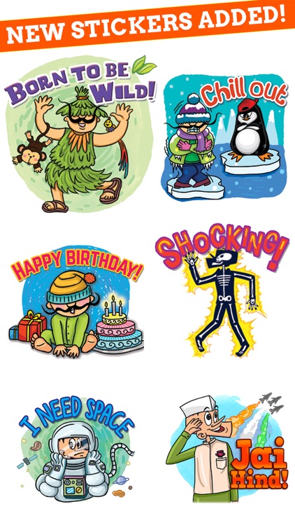 Tinkle Stickers