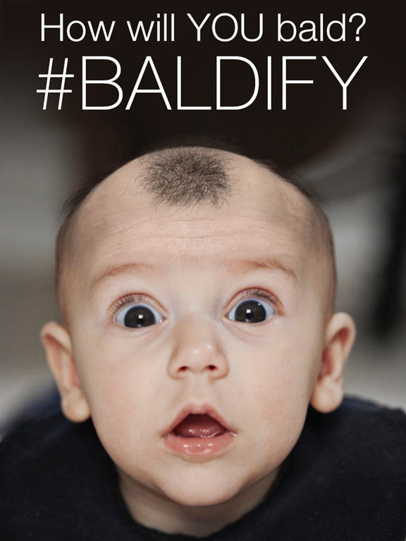Baldify - Go Bald iPad screenshot 5 - Entertainment app