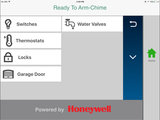 MyHome Gateway iPad app afbeelding 4