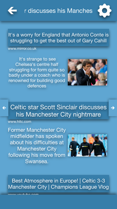 Screenshot #2 pour All The News - Manchester City FC Edition