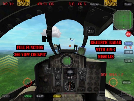 Gunship III - Combat Flight Simulator iPad app afbeelding 3