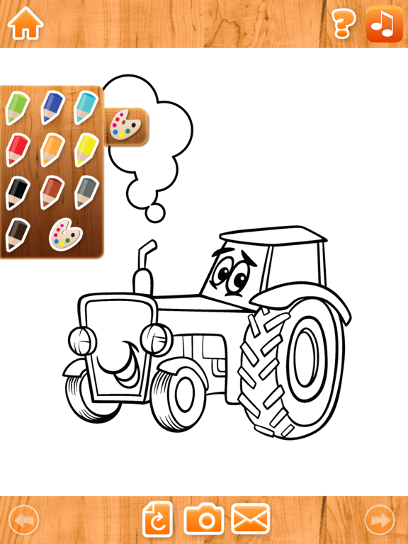 Coloring Pages for Kids ! iPad screenshot