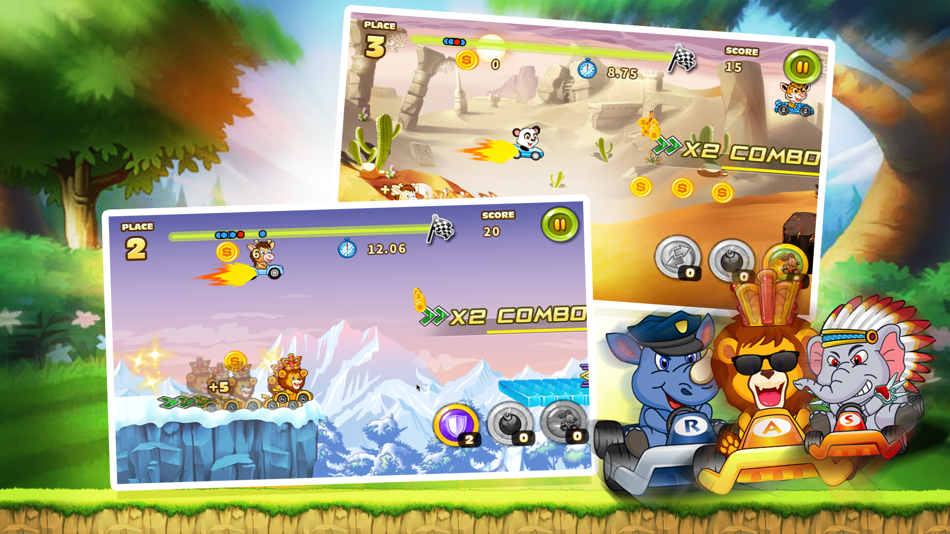 Big Bang Racing Zoo - Play The Cute Animal Runner - 1.0 - (iOS)