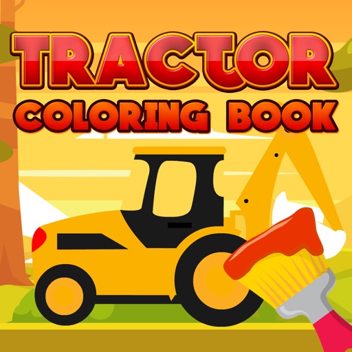 Tractor Coloring Kids Game icon