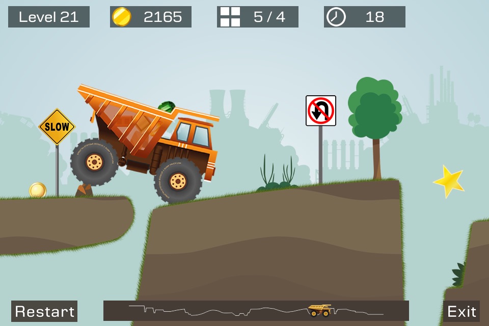 Big Truck -Mine Express Racing screenshot 2