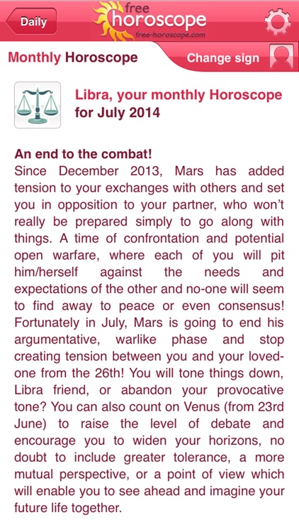 Free Horoscope ® screenshot-4