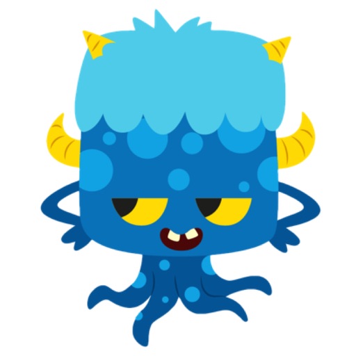 Cute Monster Stickers For iMessage icon