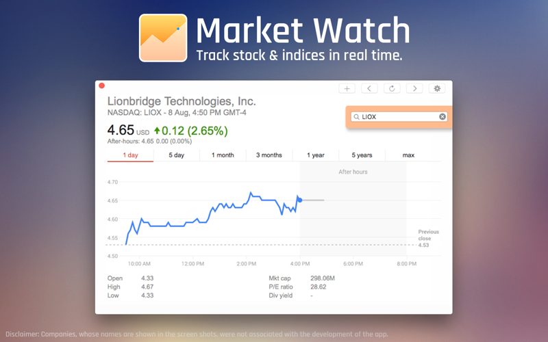 Market Watch thumbnail 1