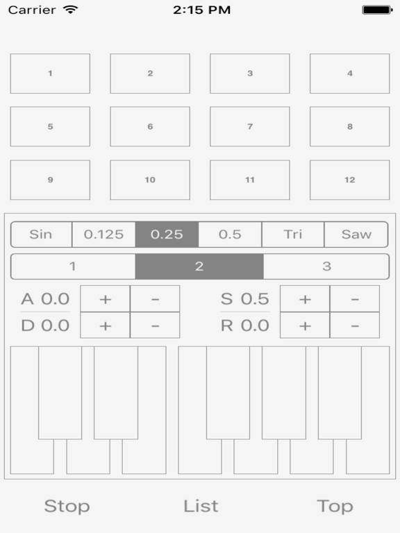 Tutunes iPad screenshot 2 - Music app
