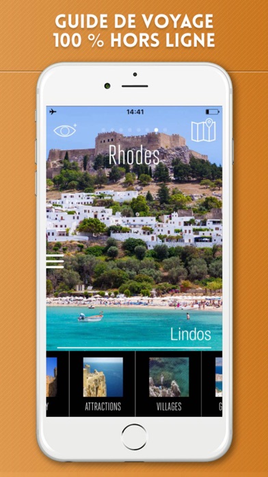 Screenshot #1 pour Rhodes Guide de Voyage avec Carte Offline
