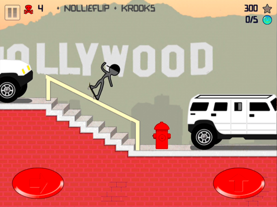 Screenshot #6 pour Stickman Skater Free