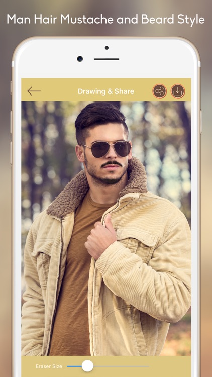 Man Hair Mustache and Beard Style