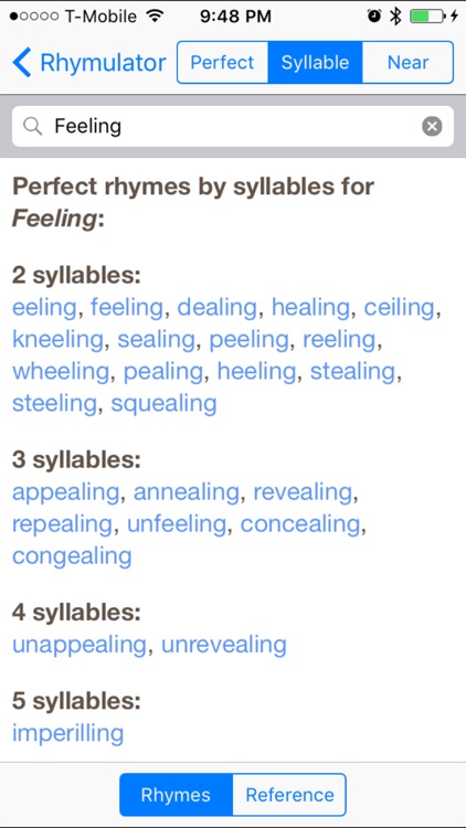 Rhymulator: Rhymes for Songwriters, Rappers, Poets