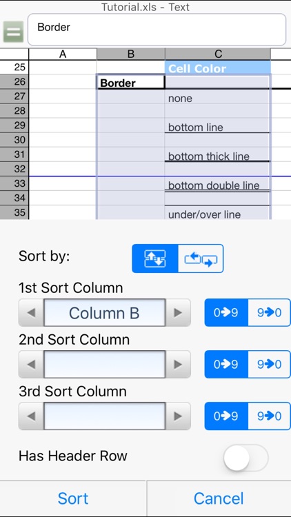 Calc XLS Spreadsheet screenshot-4