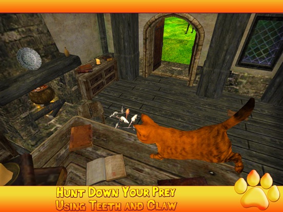 Котенок Cat 3D симулятор - игры Best Cat Mouse для iPad