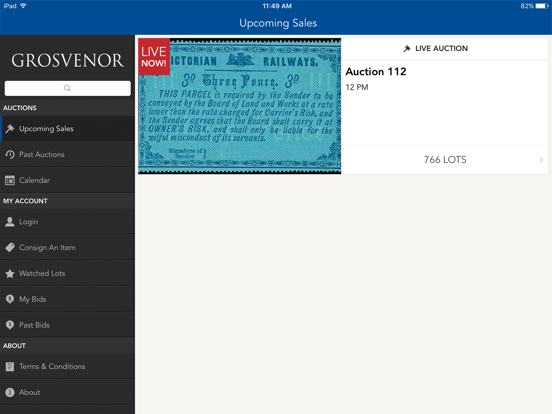 Screenshot #4 pour Grosvenor Auctions
