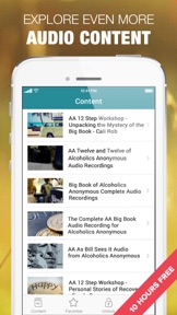 AA Sober Recovery History of Alcoholics Anonymous screenshot