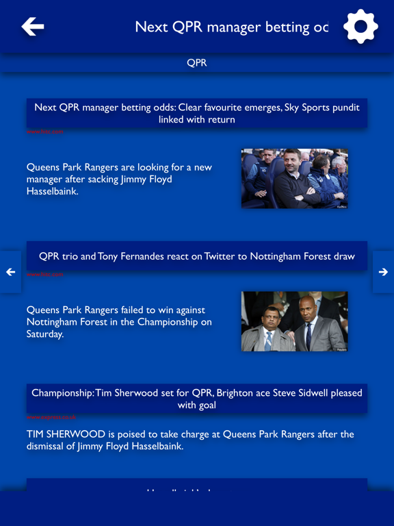 Screenshot #5 pour All The News - QPR Edition