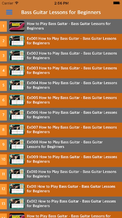 Play Bass Guitar - Learn how to play Bass Guitar screenshot-3