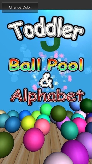 Screenshot #1 pour QCat - bambin balle piscine et jeu de l'apprentissage de l'alphabet (gratuit)