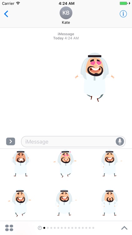 Funny Arab Animated Stickers