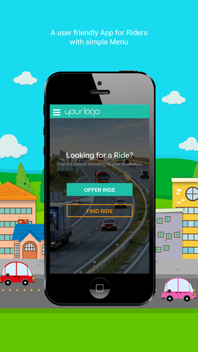 Screenshot #1 pour Ride Sharing Application
