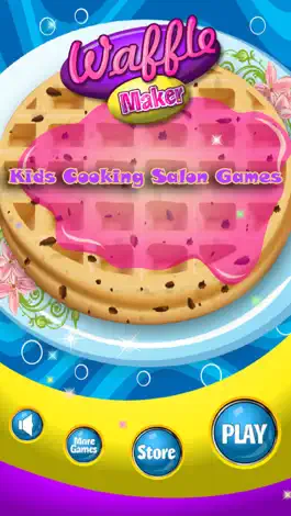 Game screenshot Waffle Maker - Kids Cooking Food Salon Games mod apk