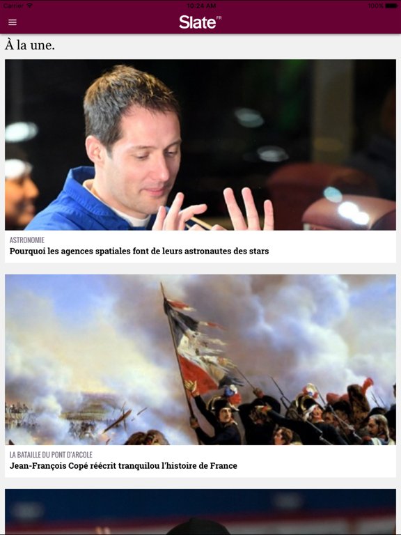 Screenshot #4 pour Slate.fr Magazine