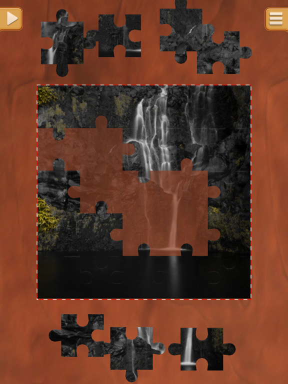 Waterfall Jigsaw Puzzles - Nature Picture Puzzle iPad screenshot