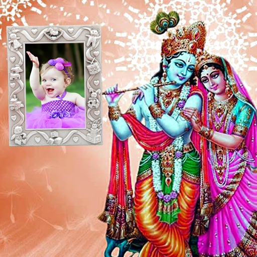 Latest Radhe Krishna Photo Frames & Photo Editor icon