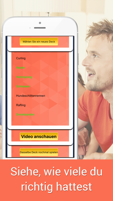 How to cancel & delete Wer Bin Ich - Charade Heads Up Deutsch from iphone & ipad 4