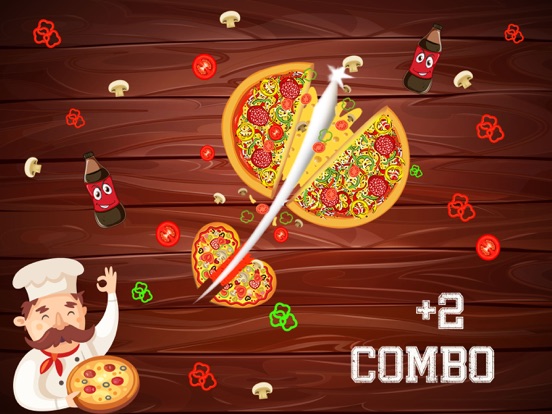 Screenshot #5 pour Pizza Ninja - Be Ninja & Cut pizza top free games